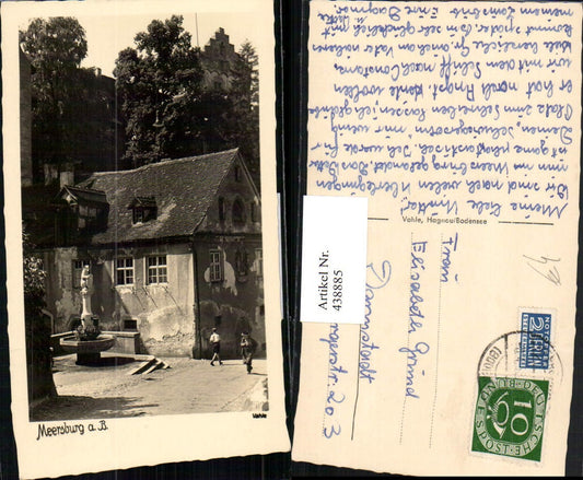 438885,Meersburg am Bodensee Platz Brunnen