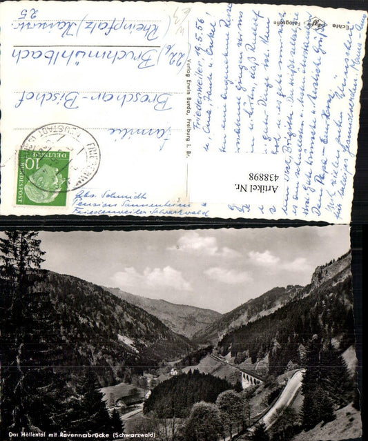 438898, Höllental in the Black Forest with Ravenna Bridge