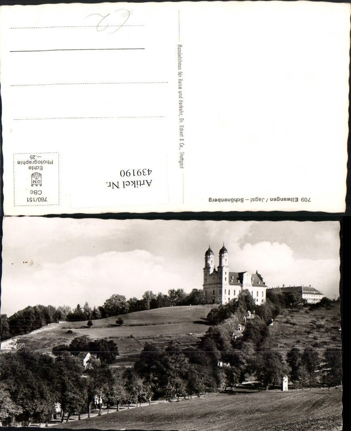 439190,Ellwangen an d. Jagst Schönenberg Kirche