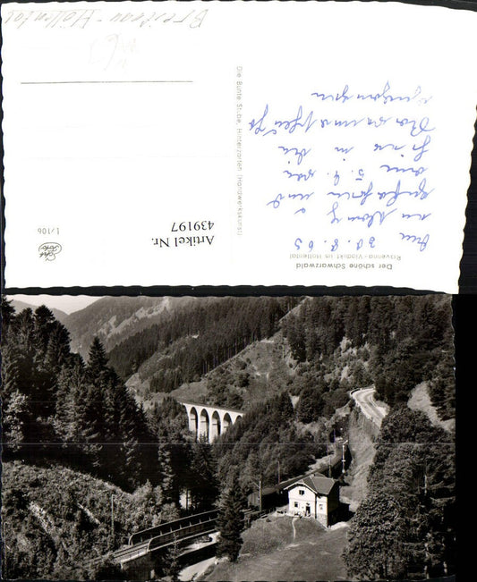 439197, Black Forest Ravenna Viaduct Bridge in the Höllental near Hinterzarten