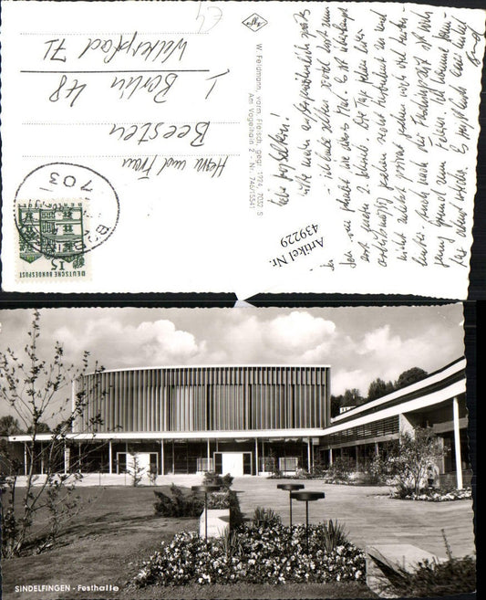 439229,Sindelfingen Festhalle Gebäude
