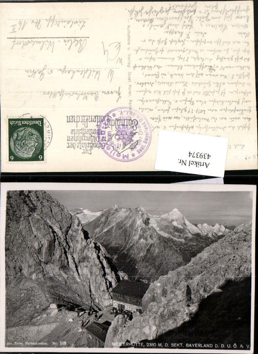 439374,Meilerhütte Berghütte b. Garmisch-Partenkirchen Bergkulisse