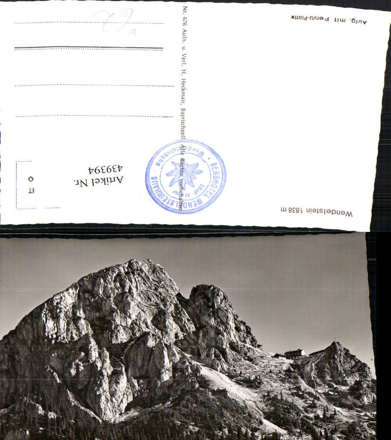 439394,Wendelstein b. Bayrischzell Bergkulisse