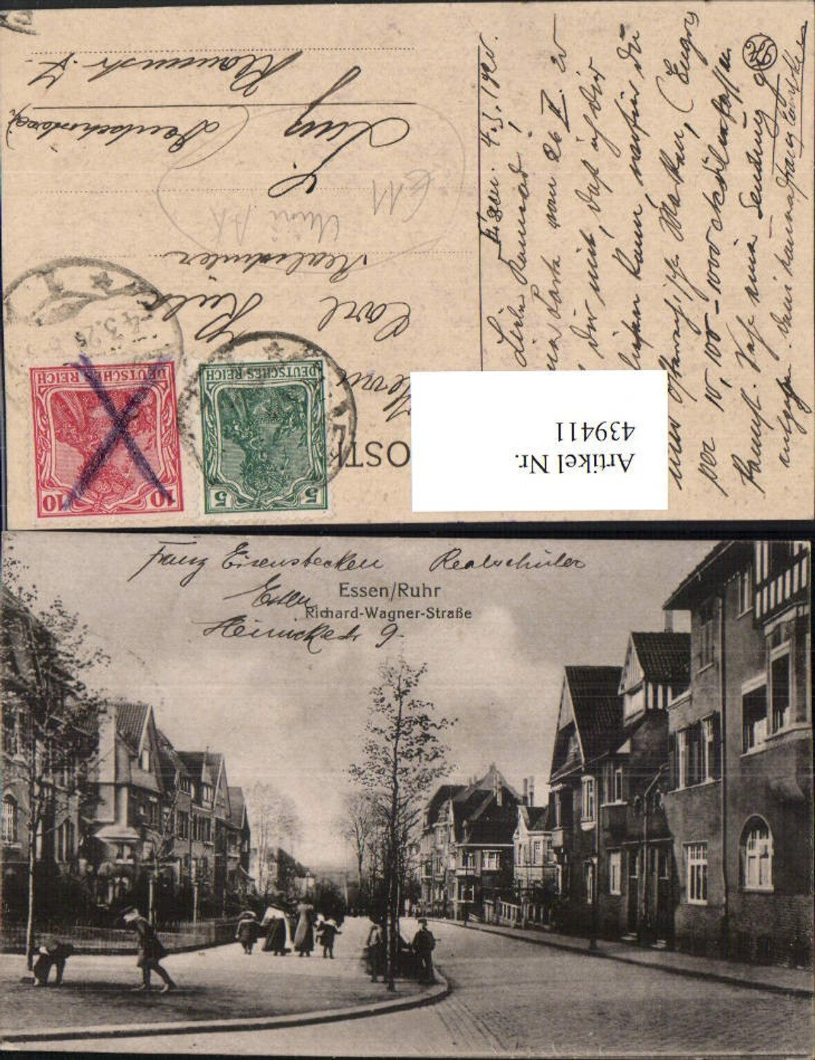 439411,Mini AK Essen an d. Ruhr Richard-Wagner-Straße Straßenansicht