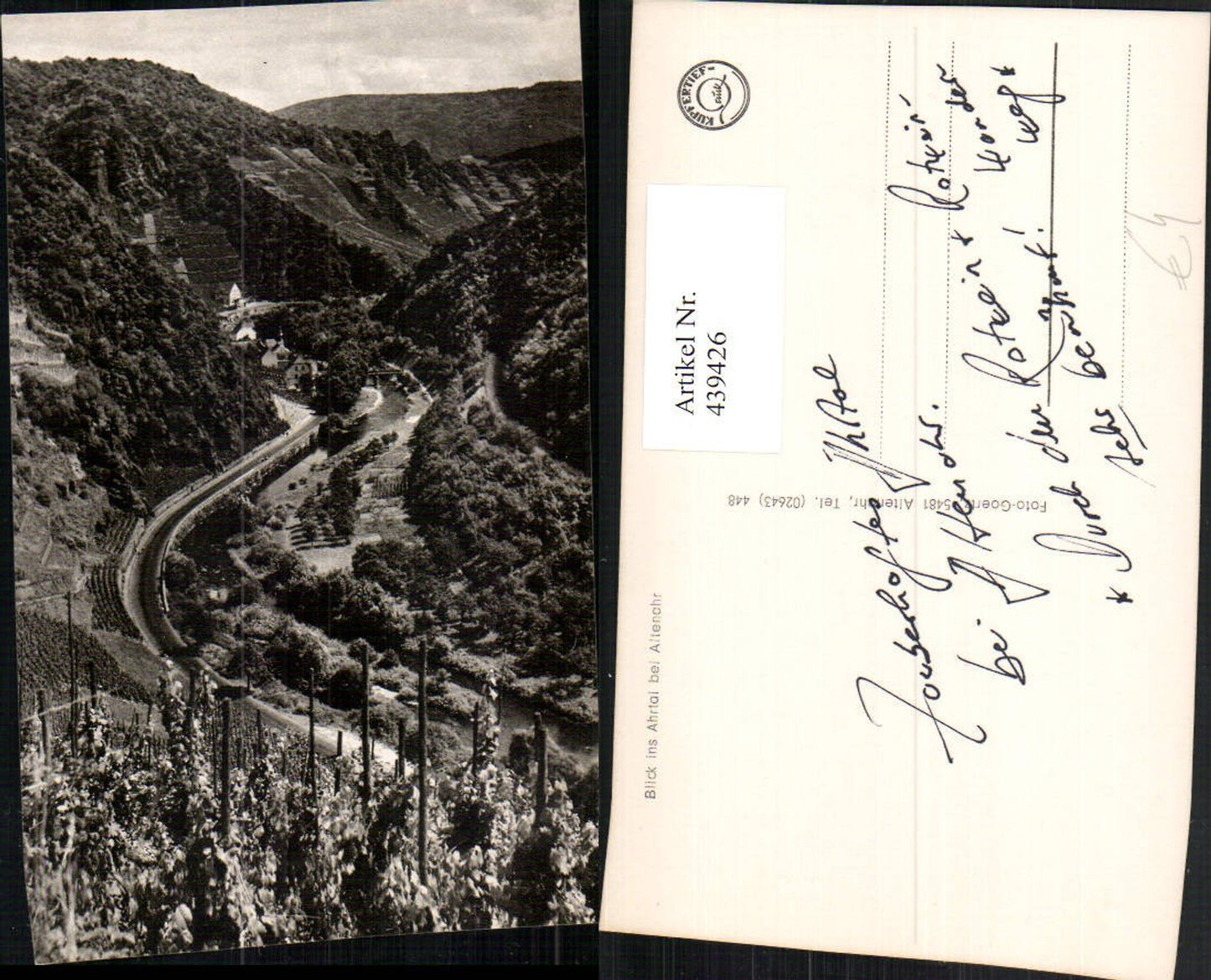439426,Blick ins Ahrtal b. Altenahr