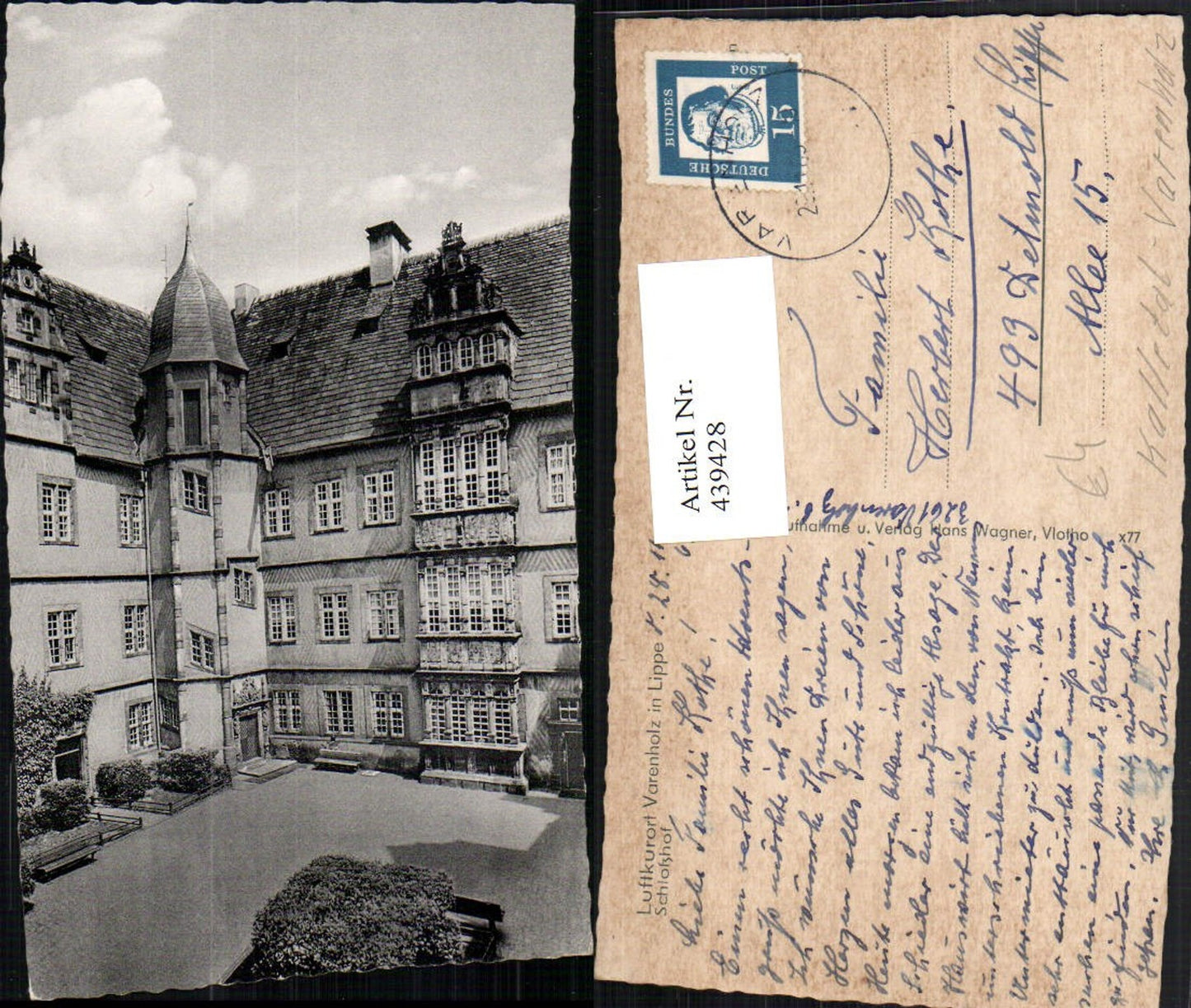 439428,Varenholz in Lippe b. Kalletal Schlosshof Schloss
