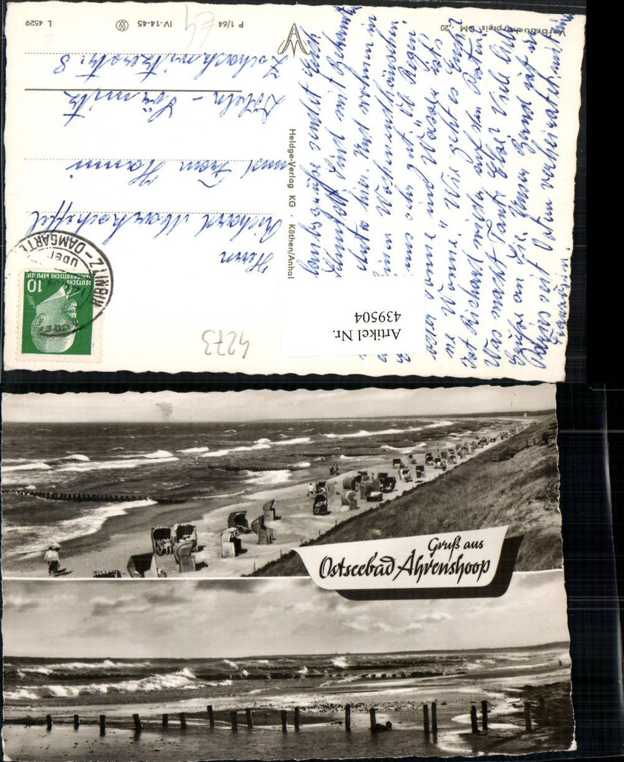 439504,Ostseebad Ahrenshoop Strand Strandleben Mehrbildkarte