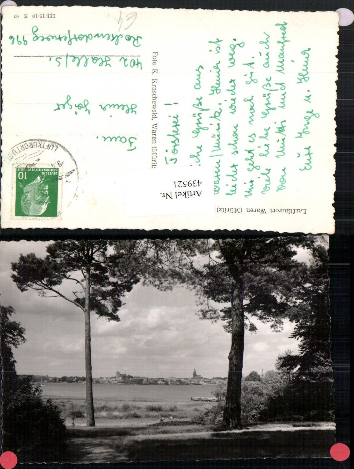 439521,Blick auf Waren an d. Müritz Totale