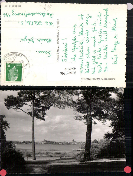 439521,Blick auf Waren an d. Müritz Totale