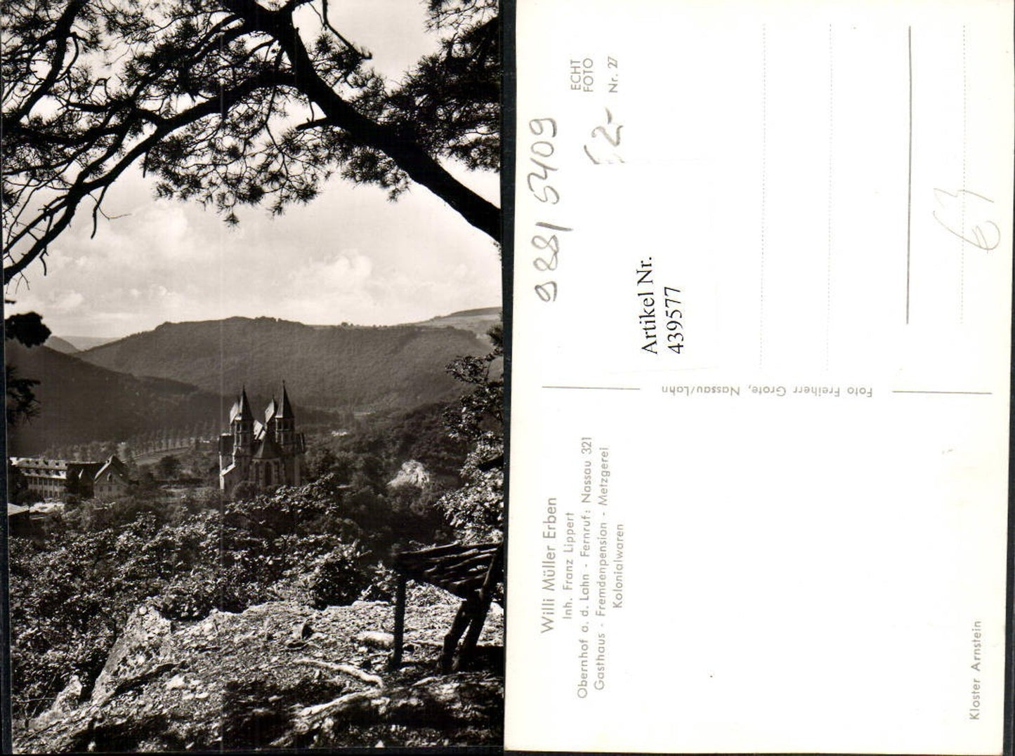 439577,Obernhof an d. Lahn b. Nassau Kirche