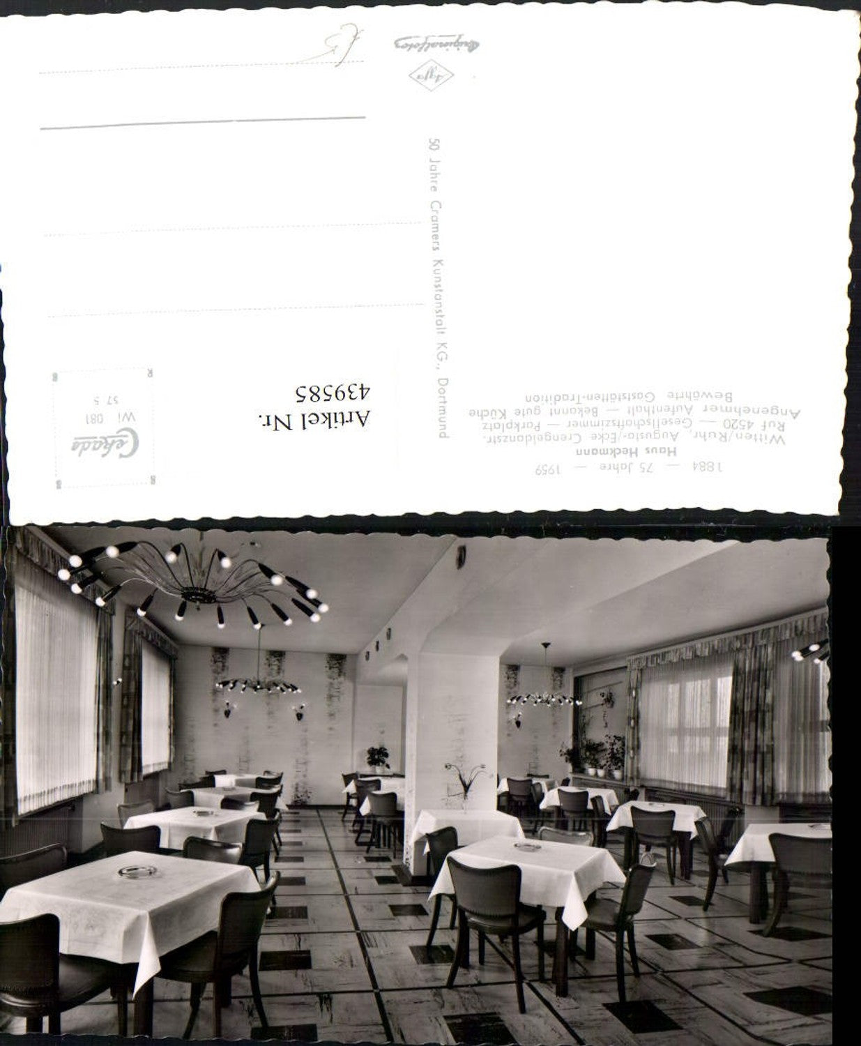 439585,Witten Haus Heckmann Speisesaal Innenansicht