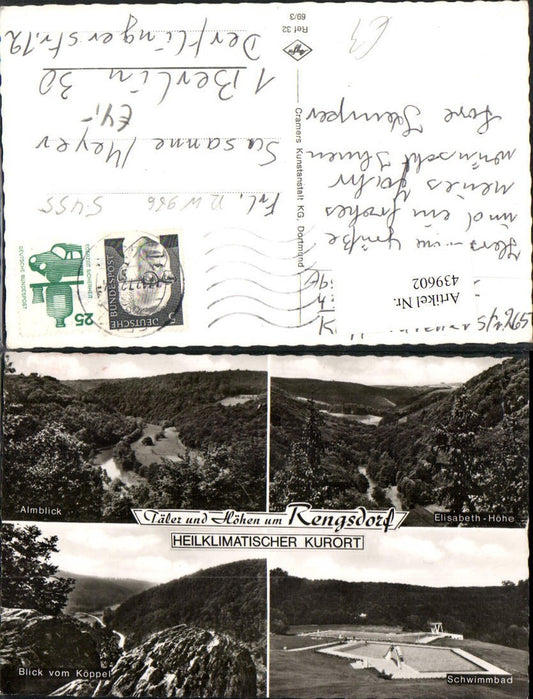 439602,Rengsdorf Schwimmbad Almblick Mehrbildkarte