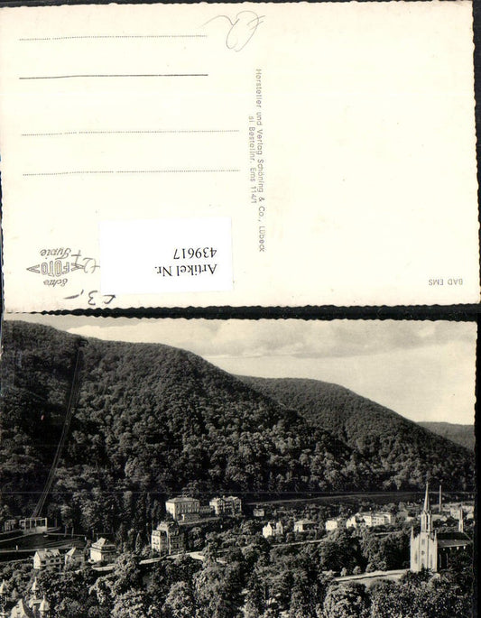 439617,Bad Ems Teilansicht Kirche