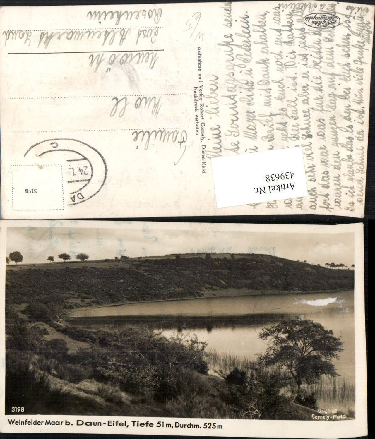 439638,Weinfelder Maar b. Daun in d. Eifel