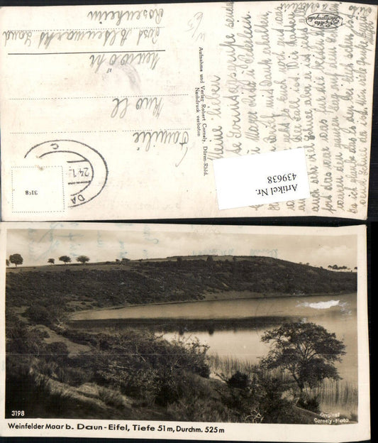 439638,Weinfelder Maar b. Daun in d. Eifel