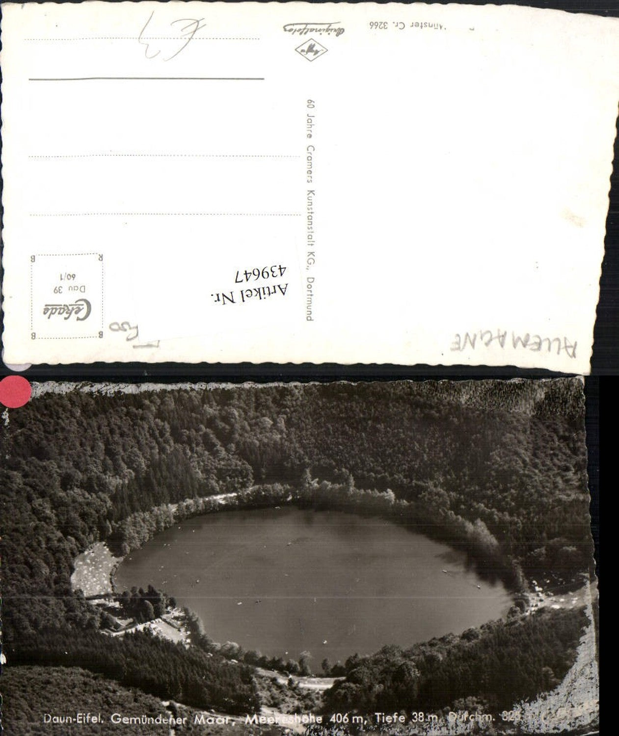 439647,Daun in d. Eifel Gemündener Maar