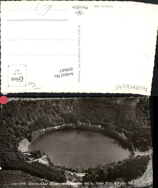 439647,Daun in d. Eifel Gemündener Maar