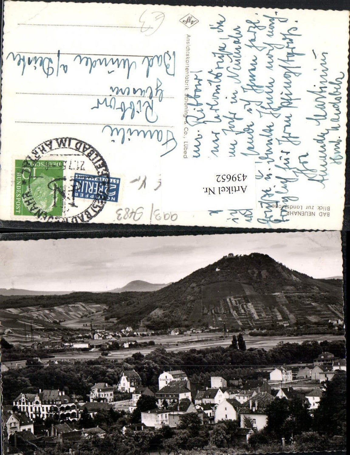 439652,Bad Neuenahr Teilansicht m. Landskrone