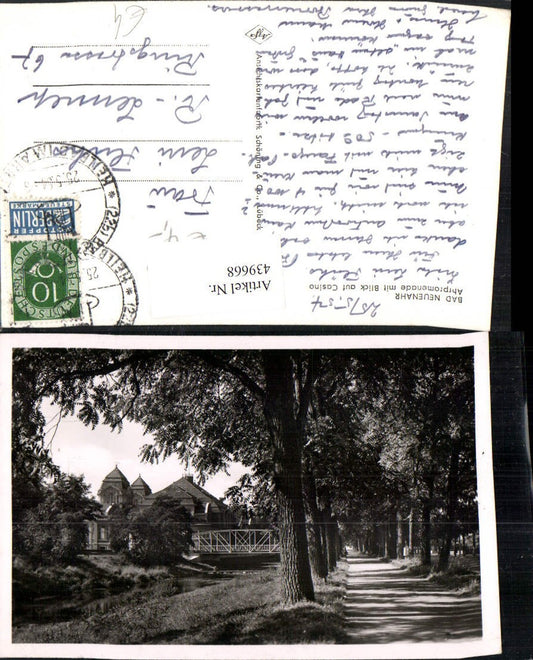 439668,Bad Neuenahr Ahrpromenade m. Blick auf Casino