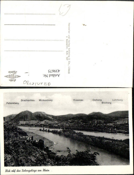439675,Blick auf das Siebengebirge am Rhein von Rolandseck