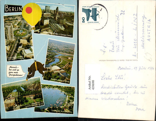 439690,Berlin Teilansichten Kongresshalle Schloss Unterhavel Mehrbildkarte