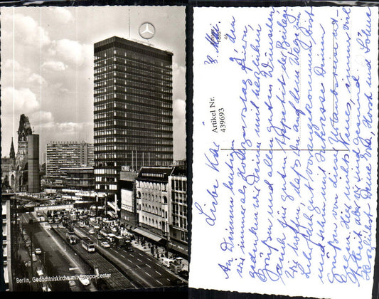 439693,Berlin Gedächtniskirche Kirche m. Europa-Center