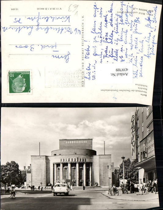 439709,Berlin Volksbühne Gebäude pub VEB