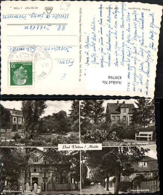 439794,Bad Düben an d. Mulde Heilbad Moorbad Mehrbildkarte