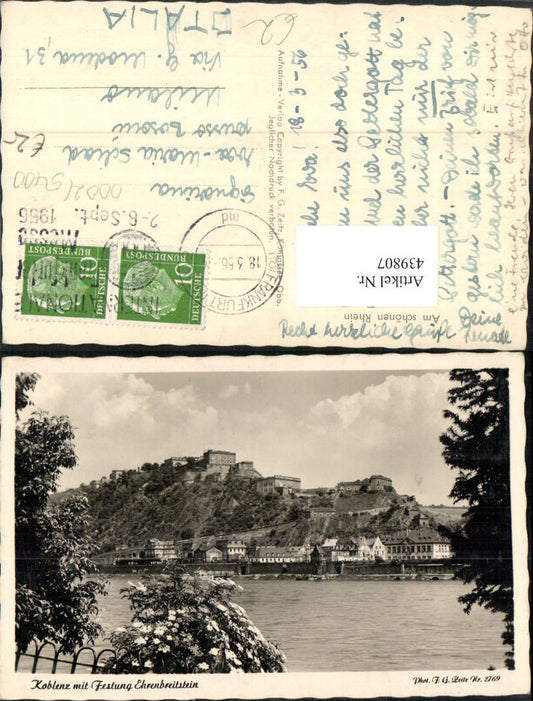 439807,Koblenz Festung Ehrenbreitstein