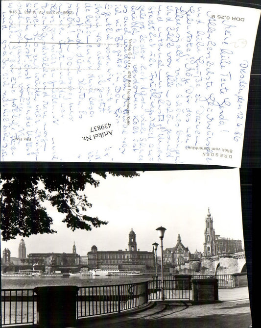 439837,Dresden Teilansicht Blick vom Narrenhäusl