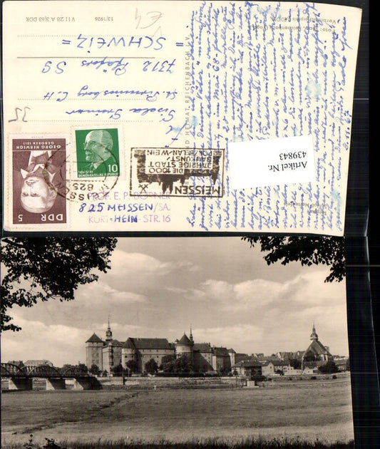 439843,Torgau Schloss Hartenfels Brücke pub VEB