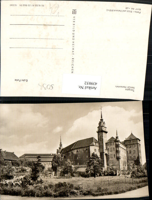 439852,Torgau Schloss Hartenfels pub VEB