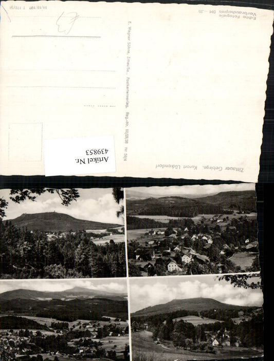 439853,Lückendorf Totale Landschaft Mehrbildkarte