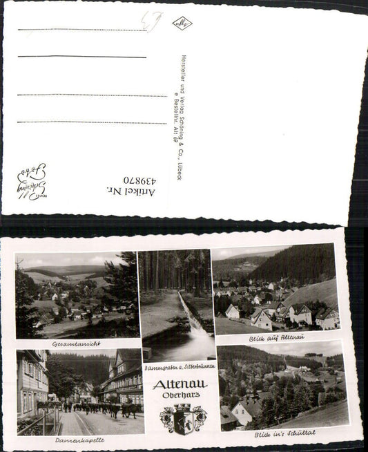 439870,Altenau im Oberharz Totale Damenkapelle Schultal Mehrbildkarte