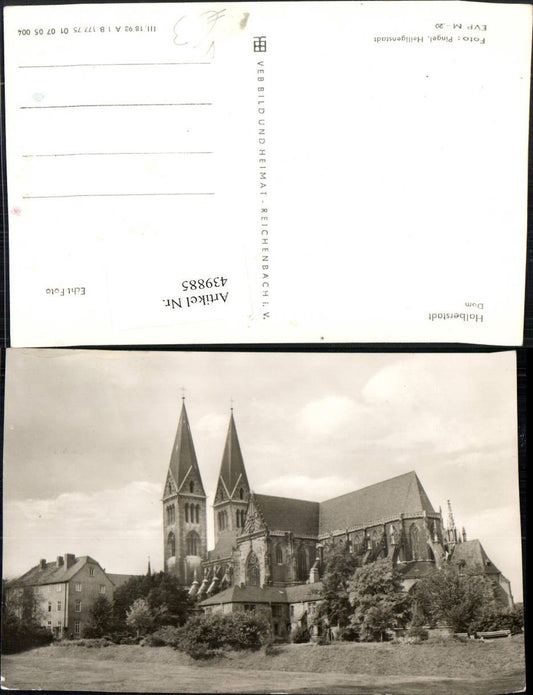 439885,Halberstadt Dom Kirche pub VEB