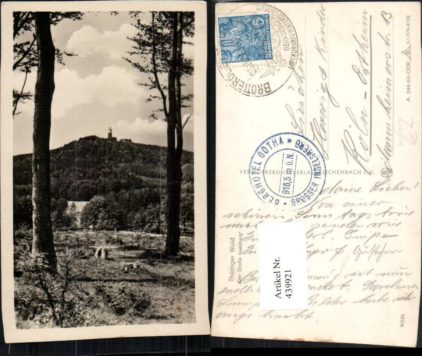 439921,Großer Inselsberg b. Brotterode