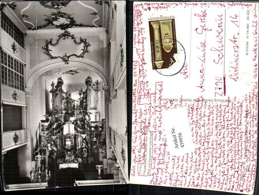 439936,Suhl Hauptkirche Kirche St. Marien Innenansicht Orgel