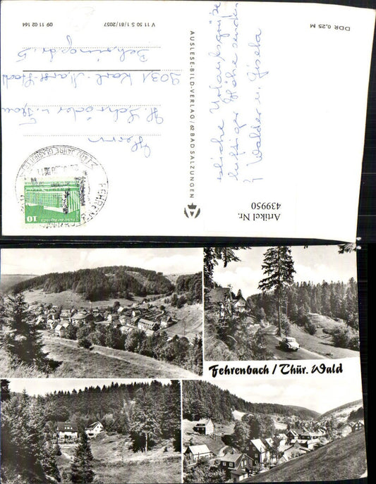 439950, Fehrenbach near Masserberg Total multi-view map