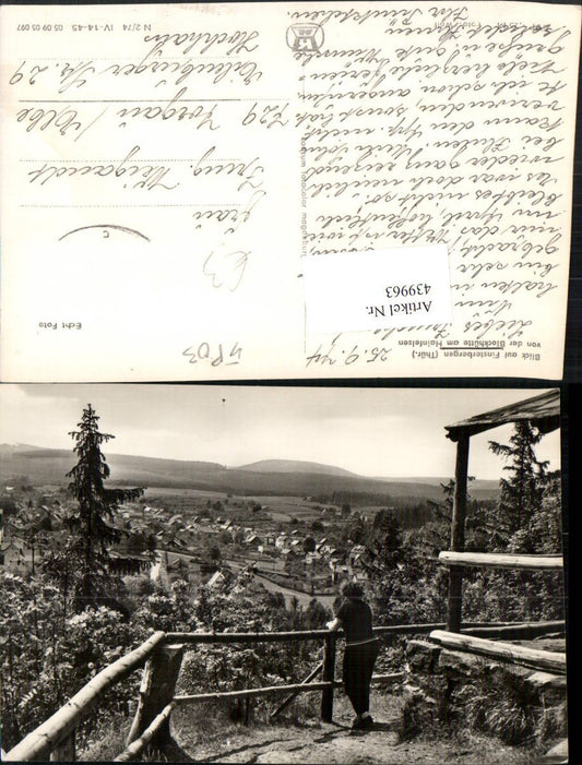 439963,Finsterbergen Totale von d. Blockhütte am Hainfelsen