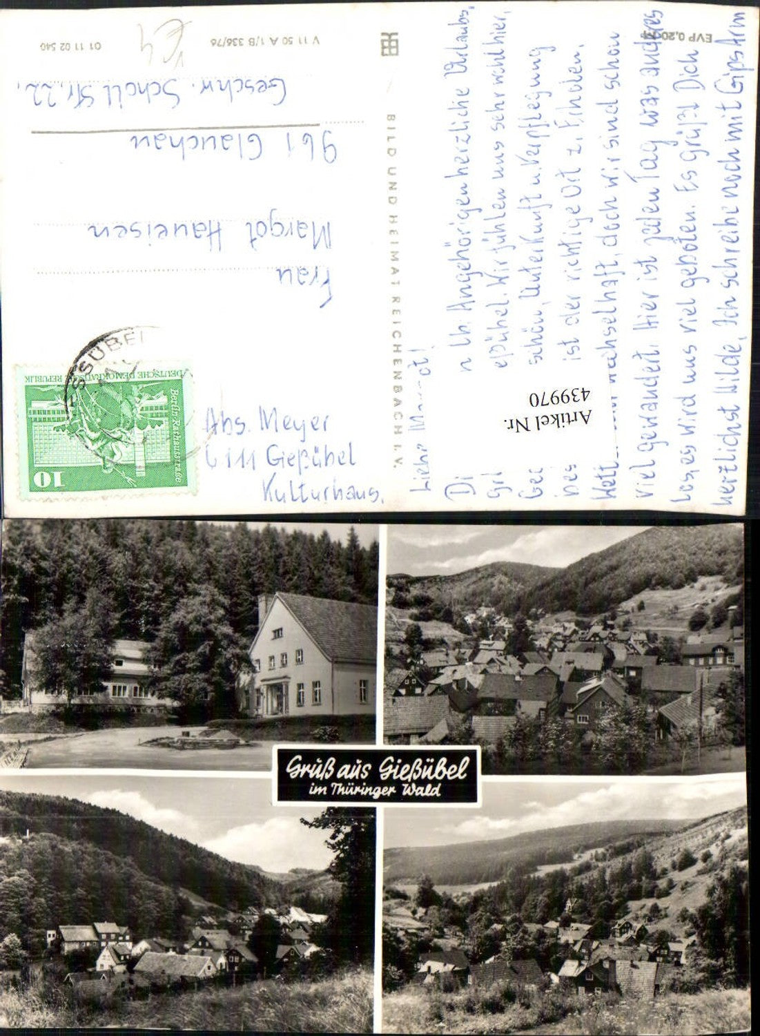 439970, Giessübel Total partial views Multi-view map pub VEB