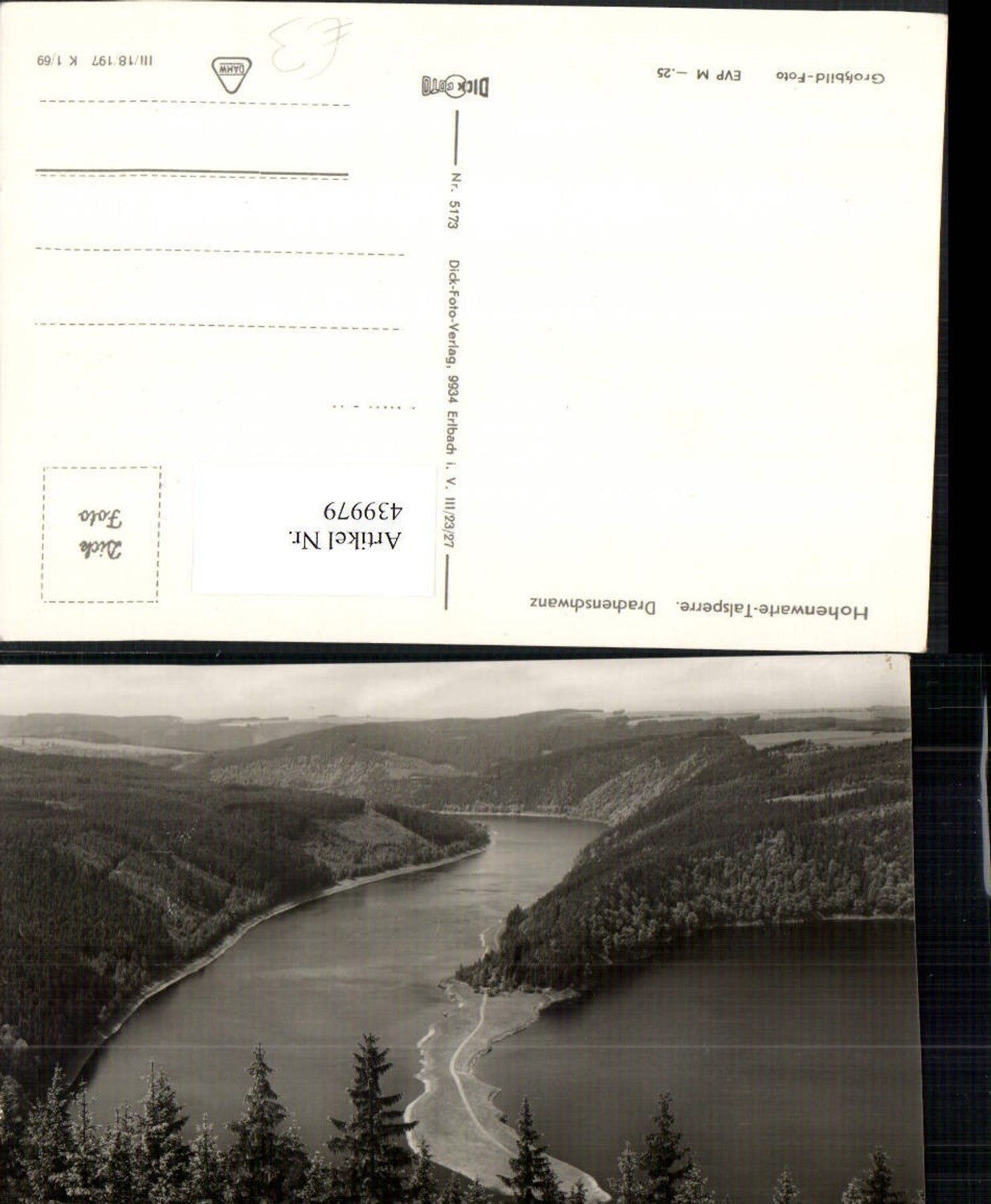 439979, Hohenwarte Dam Dragon's Tail