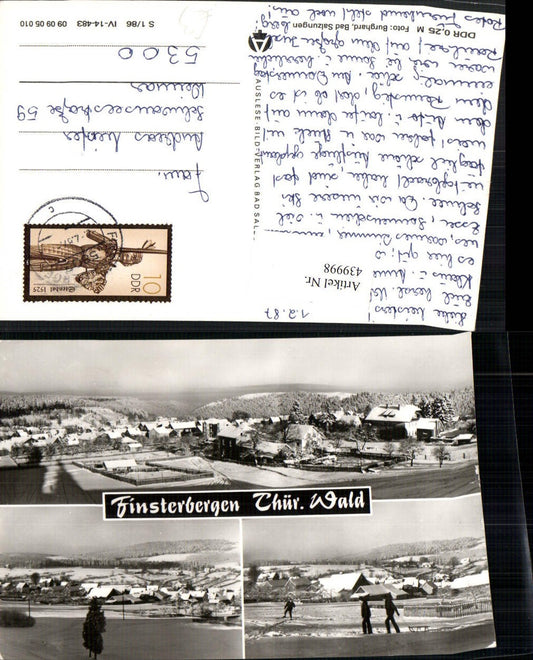 439998,Finsterbergen Totale Winterbilder Mehrbildkarte