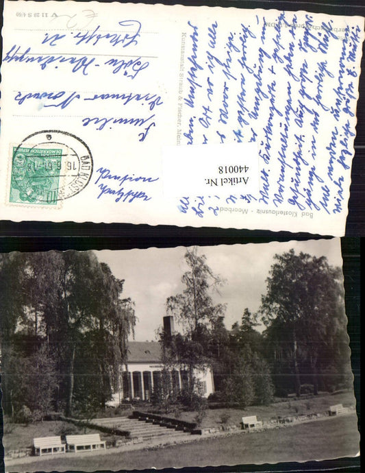 440018, Bad Klosterlausnitz Moorbad Building