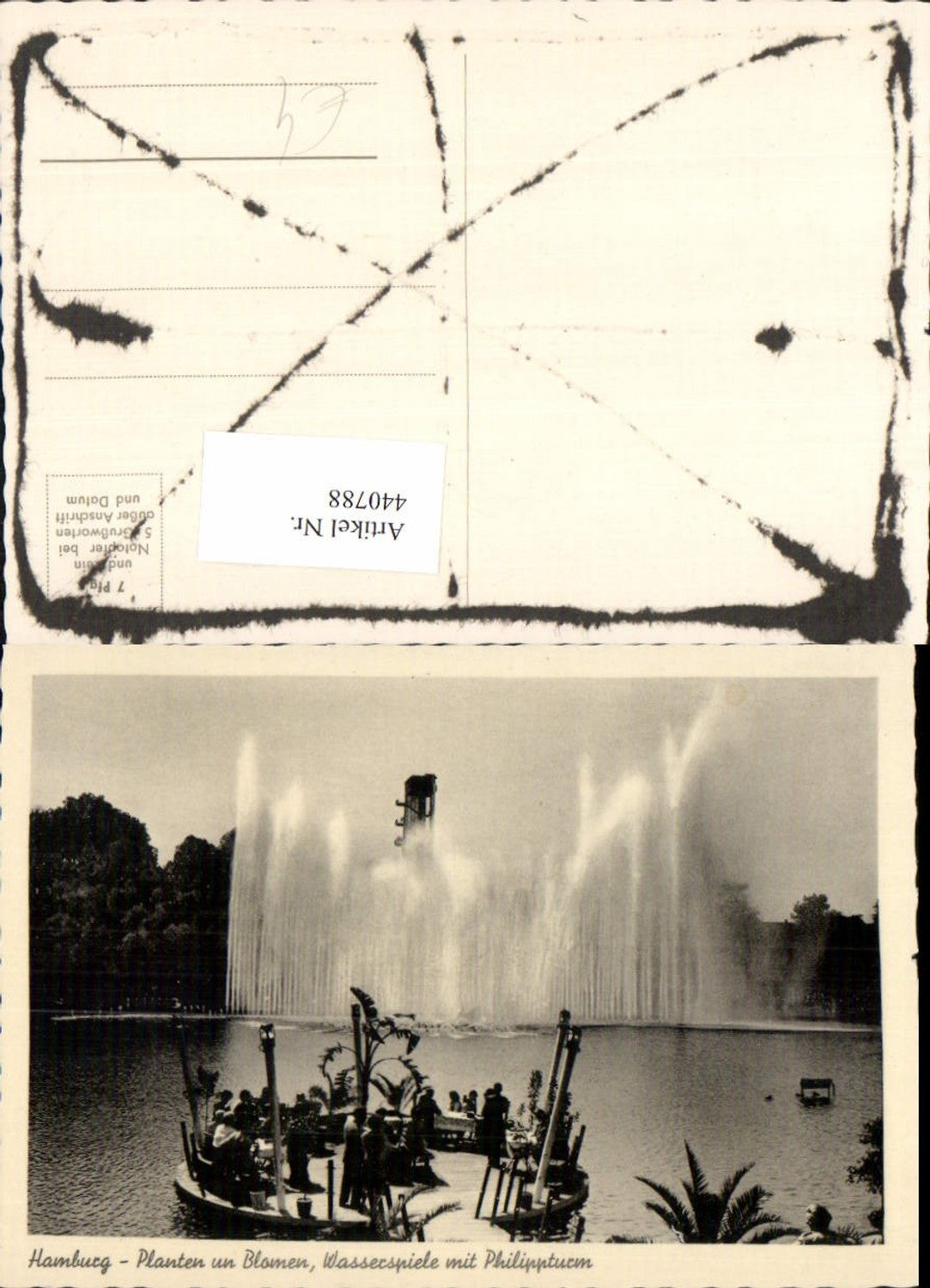 440788,Hamburg Planten und Blomen Wasserspiele m. Philippturm