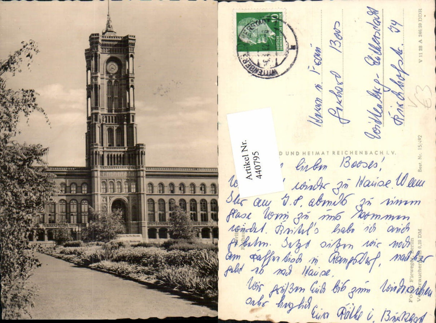 440795,Berlin Rathaus Gebäude pub VEB