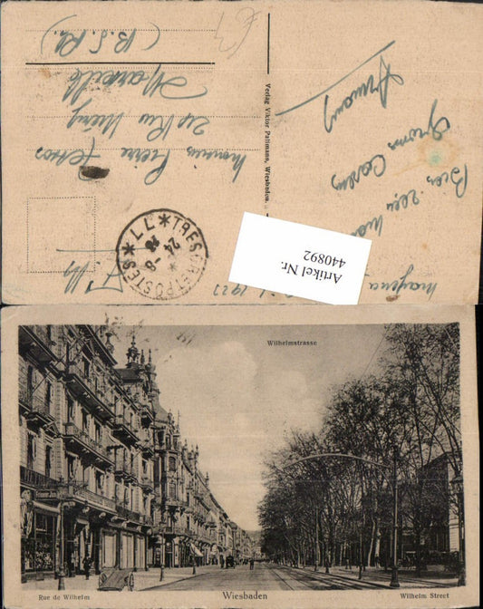 440892,Wiesbaden Wilhelmstraße Straßenansicht