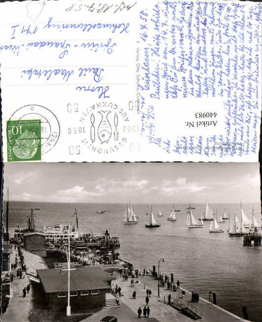 440983,Nordseebad Cuxhaven Segel-Regatta Segelboote