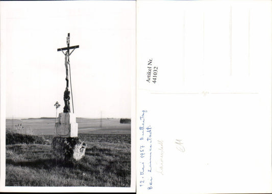 441032,Foto AK Laimerstadt Kruzifix Kreuz