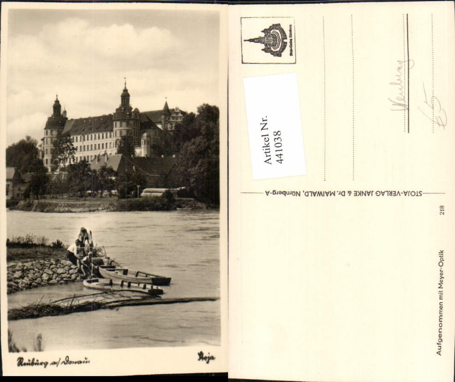 441038,Neuburg an d. Donau Schloss Fischer