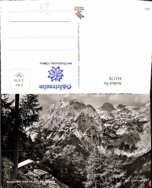 441178,Schärtenalm b. Berchtesgaden m. Reiteralpe Bergkulisse